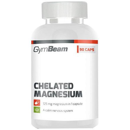 GymBeam Chelated magnesium - 90 kaps