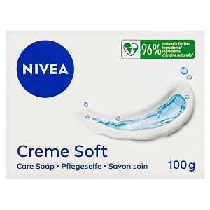NIVEA Krémové tuhé mýdlo Creme Soft 100g