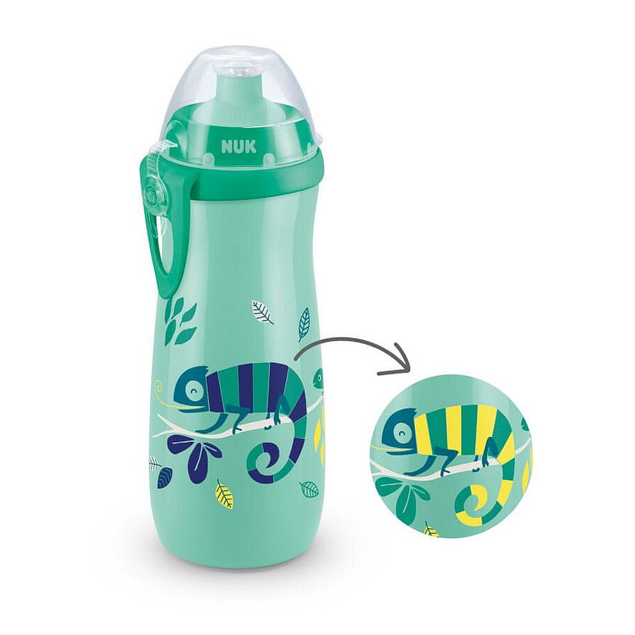 NUK FC Láhev Sports cup Chameleon 450 ml, Box - kluk