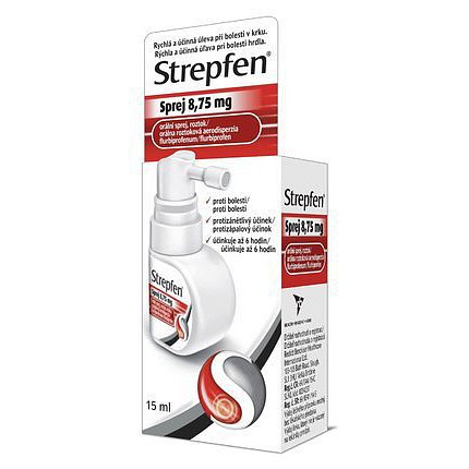 Strepfen Sprej 8.75mg orál.sprej orm.spr.sol.15ml