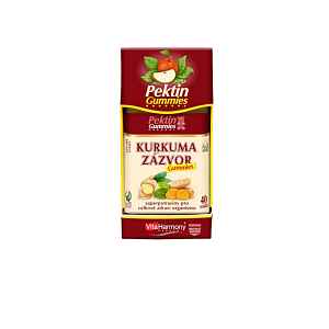VITAHARMONY Kurkuma + zázvor 40 gummies