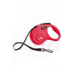 Vodítko Flexi Classic New S Pásek 5m/15kg červená