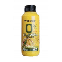 WEIDER 0 % Fat Curry omáčka dochucovadlo 265 ml