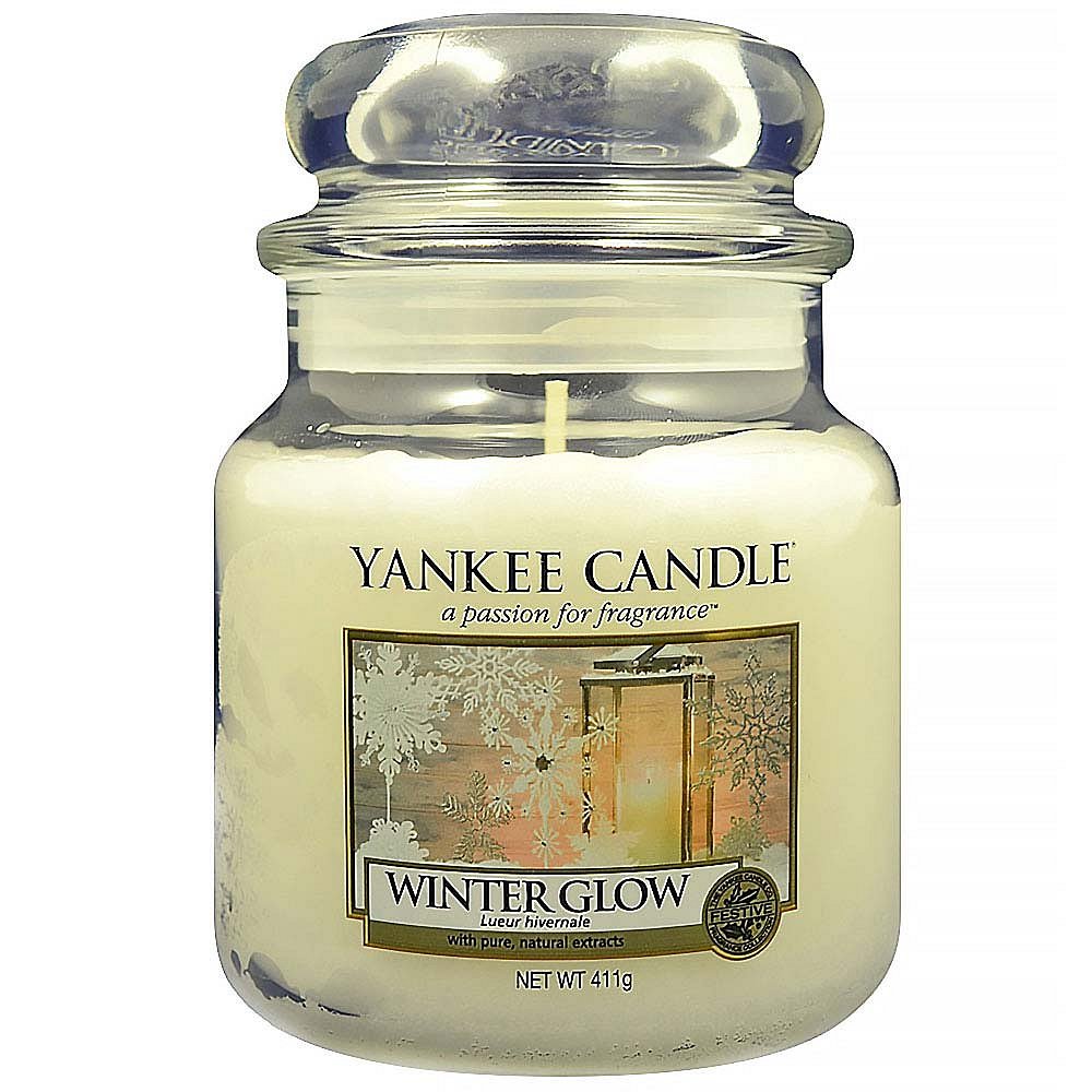 YANKEE CANDLE Classic Winter Glow střední 411 g