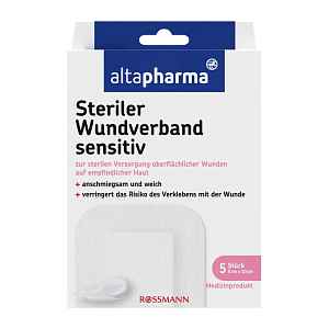 altapharma Sterilní náplasti Sensitive  5 ks
