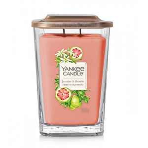 Aromatická svíčka velká hranatá Jasmine & Pomelo 552 g