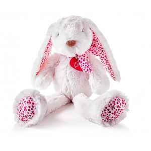 Lumpin Zajíc Ella bílý velký 38 cm