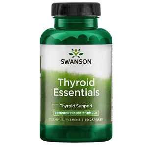 Swanson Thyroid Essentials, 90 kapslí