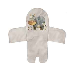 CEBA Vložka do jídelní židle (38x28) Basic Cosy Hippo