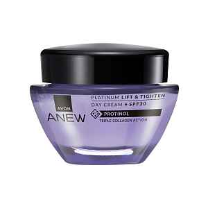 Avon Denní liftingový krém Platinum Triple Collagen Action SPF 30 50 ml