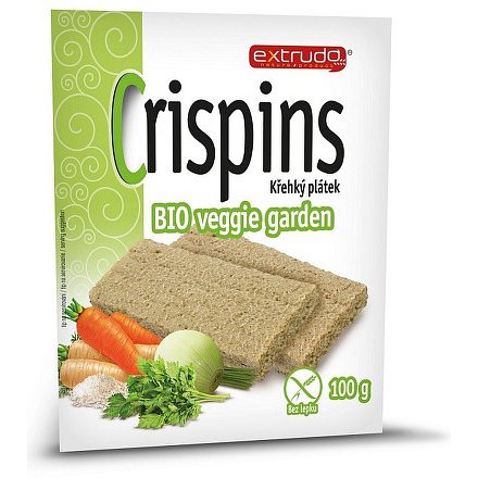 BIO veggie garden křehký plátek 100 g