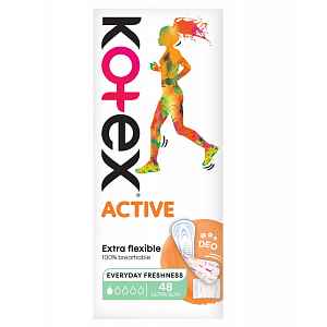 Kotex Liners Active Deo Ultra Slim slipové vložky 48 ks