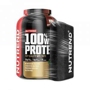 Nutrend Protein pack 100% Whey protein čokoláda a kakao 2250 g + ručník