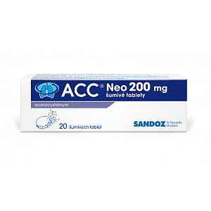 ACC 200 NEO 200MG šumivá tableta 20