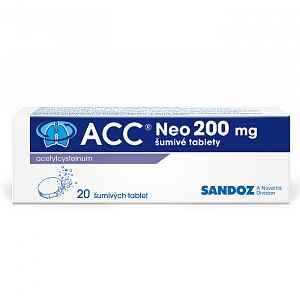 ACC 200 NEO 200MG šumivá tableta 20