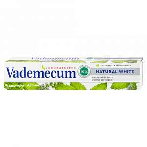 Vademecum zubní pasta Natural White 75ml