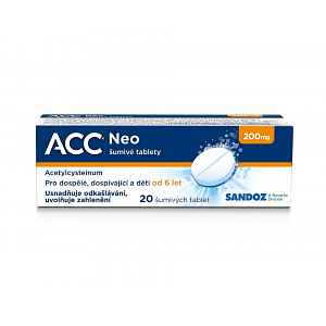 ACC 200 NEO 200MG šumivá tableta 20