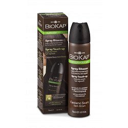 BIOKAP Spray Touch Up Hnědý světlý krycí sprej 75 ml