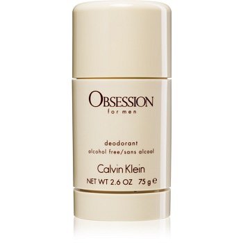 Calvin Klein Obsession for Men deostick (bez alkoholu) pro muže 75 ml