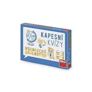Dino Toys Kapesní kvízy Všeobecné znalosti Cestovní hra
