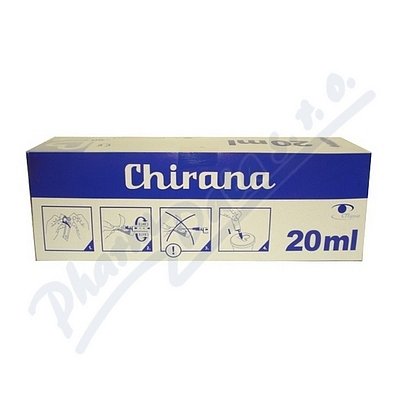 Inj.střík.20ml Chirana Luer 80ks jednoráz. - II.jakost