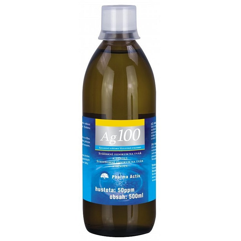 Pharma Activ Koloidní stříbro Ag100 50ppm 500 ml