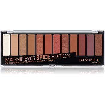 Rimmel Magnif’ Eyes paleta očních stínů odstín Spice 14,16 g