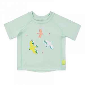 Saro Baby plavecké tričko s UV ochranou (3-6m) Tropicool Green