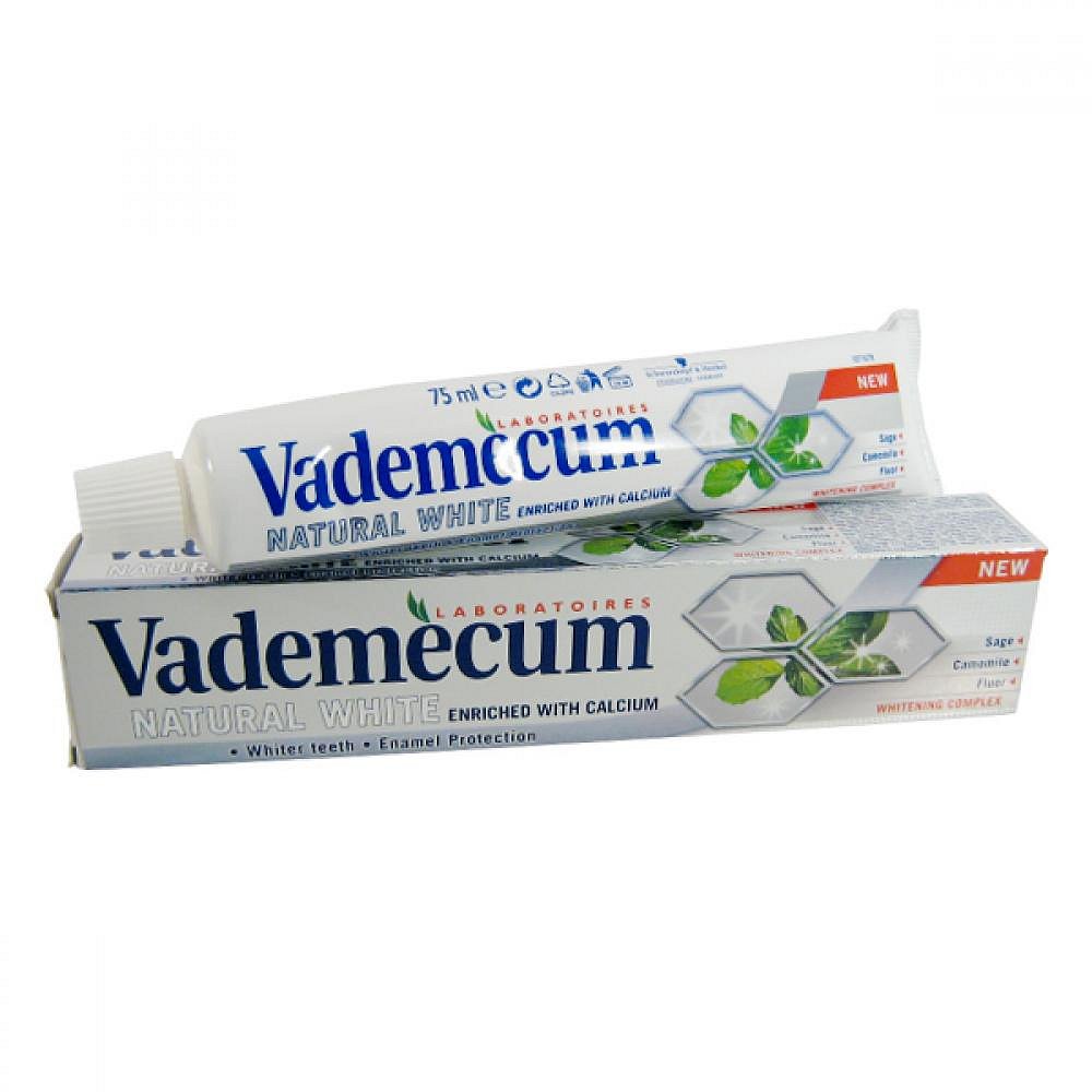 Vademecum zubní pasta Natural White 75ml