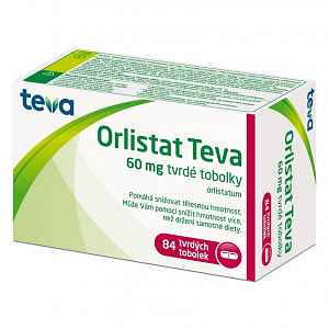 Orlistat Teva 60 mg perorální orální tobolky tvrdá  84 x 60 mg I