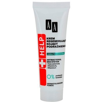 AA Cosmetics Help Acne Skin zklidňující noční krém s regeneračním účinkem  40 ml