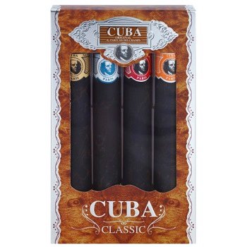 Cuba Classic dárková sada I.  toaletní voda 4 x 35 ml