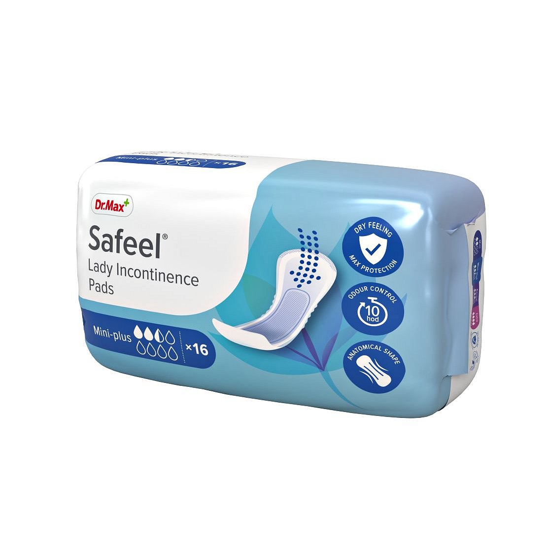 Dr.Max Safeel Lady Incontinence Pads Mini plus inkontinenční vložky 16 ks