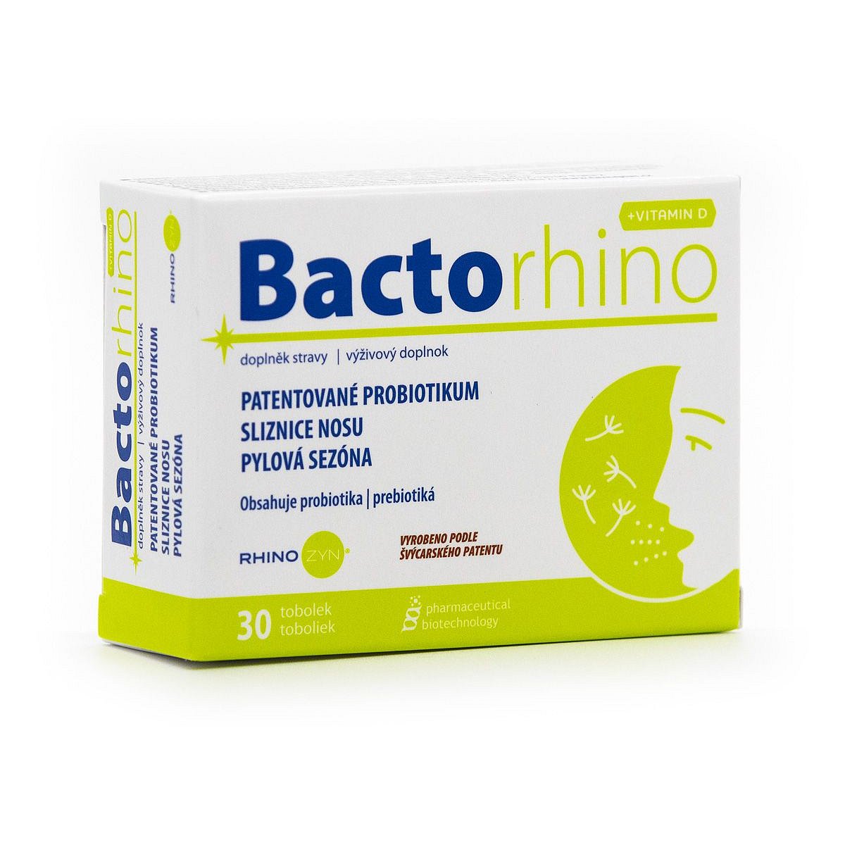 Favea Bactorhino + vitamin D 30 tobolek