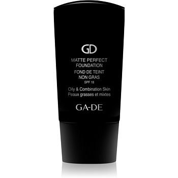 GA-DE Matte Perfect matující make-up pro normální a mastnou pleť SPF 18 odstín 104 Intense Beige 30 ml