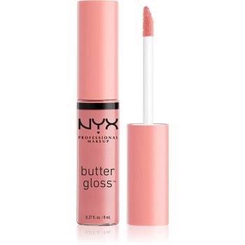 NYX Professional Makeup Butter Gloss lesk na rty odstín 08 Créme Brulee 8 ml