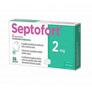 Septofort 2 mg 36 pastilek