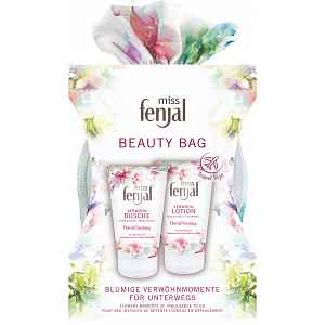 Fenjal Floral Fantasy Set dárkový set 75 ml + 75 ml + taštička