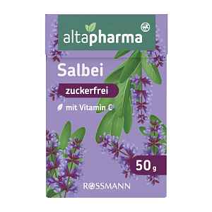 altapharma Bonbony s vitamínem C bez cukru, Šalvěj, doplněk stravy 50 g