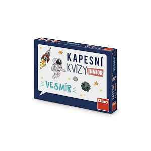 Dino Toys Kapesní Kvízy Junior Vesmír Cestovní hra