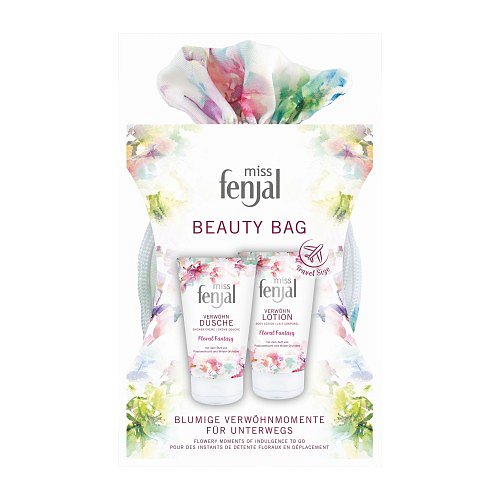 Fenjal Floral Fantasy Set dárkový set 75 ml + 75 ml + taštička