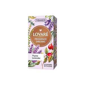 LOVARÉ Provence dreams bylinný čaj 24 sáčků