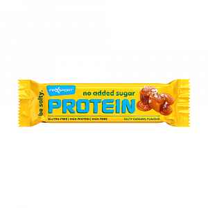 Max Sport No Added Sugar Proteinová tyčinka slaný karamel 40 g