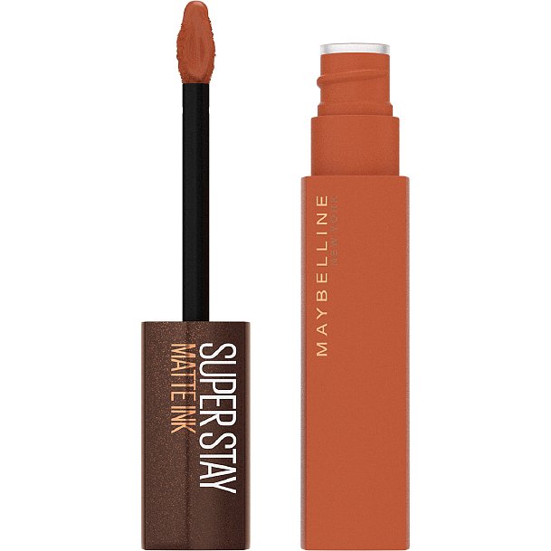 Maybelline NY SuperStay Matte Ink Coffee Edition 265 Caramel Collector matná dlouhotrvající tekutá rtěnka 5ml