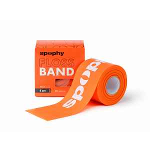 Spophy Flossband Orange, flossband oranžový, 5 cm x 2 m