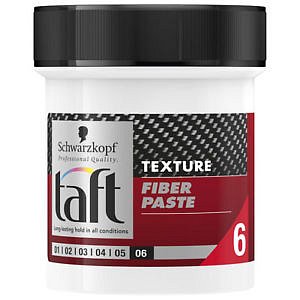 Taft Looks Carbon Force tvarující vláknitá pasta na vlasy 130 ml