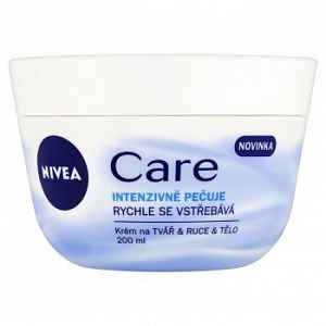 Nivea Care Výživný krém 200ml č. 80131