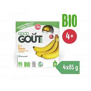 4x GOOD GOUT BIO Banán 85 g