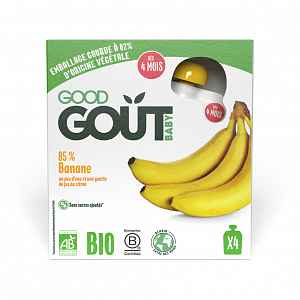 4x GOOD GOUT BIO Banán 85 g