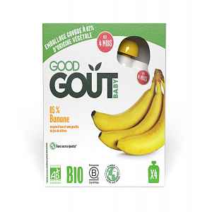 4x GOOD GOUT BIO Banán 85 g